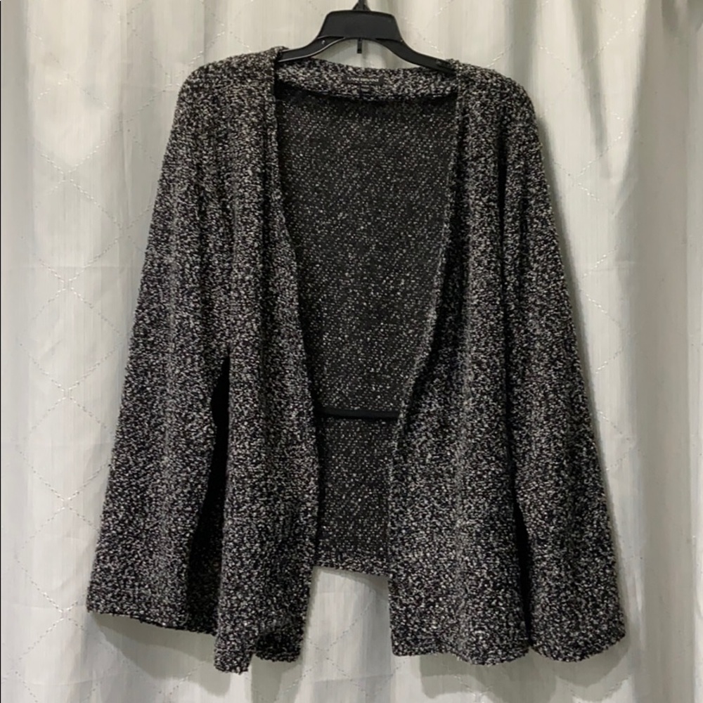 Textured Knit Open Blazer by Lane Bryant